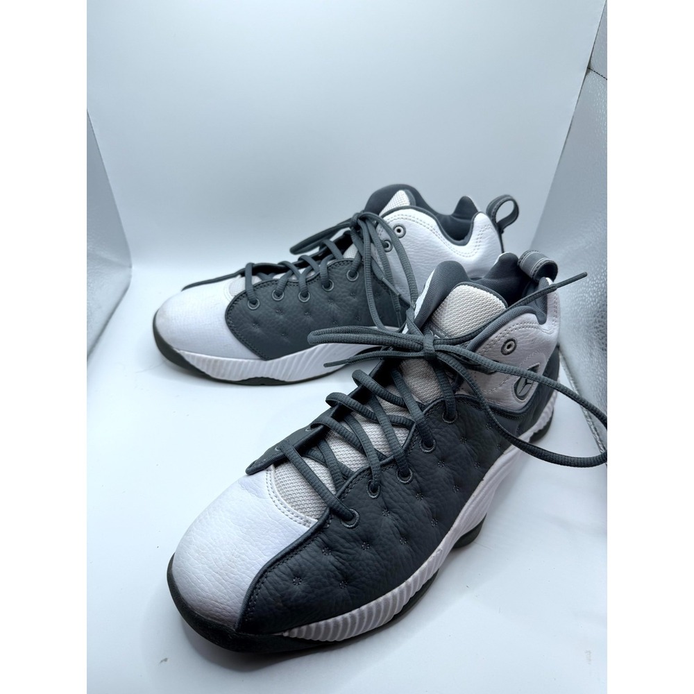 Air Jordan Jumpman Team 2 819175-100 Mens 9 Sneaker Cool Gray Leather Basketball